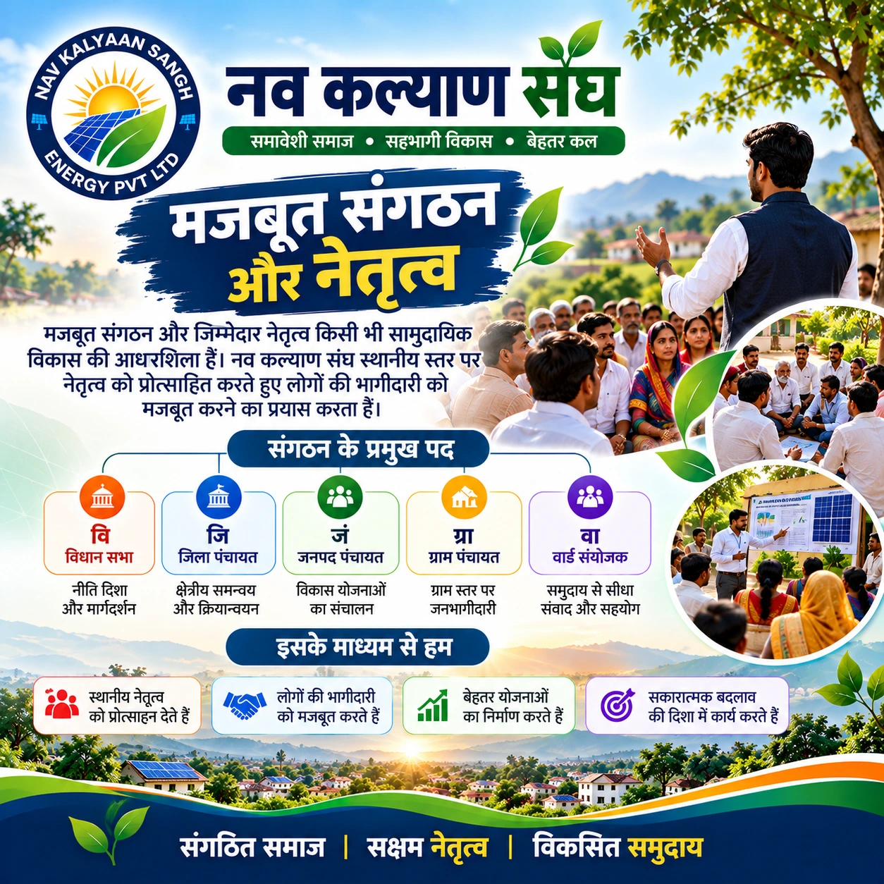 मजबूत संगठन